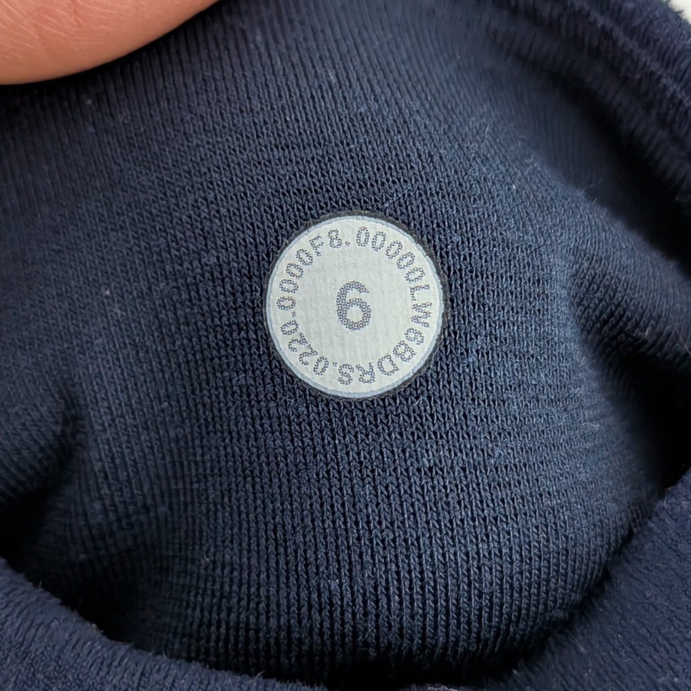 Lululemon Align High-Rise Jogger Crop 23" True Navy Nulu Pants Size 6 #176 - Picture 7 of 7